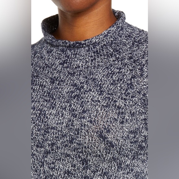 L.L. Bean Women’s Cotton Ragg Funnelneck Pullover Sweater. - Picture 4 of 8